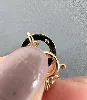 collier grosses mailles forçat rondes   or 750 millième (18 ct) 6,82g