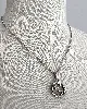 collier gucci avec pendentif gg entrelacé en argent 925 argent 925 millième (22 ct) 7,10g
