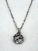 collier gucci avec pendentif gg entrelacé en argent 925 argent 925 millième (22 ct) 7,10g