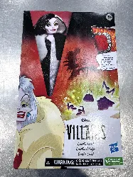 disney princess disney villains poupée mannequin cruella d'enfer