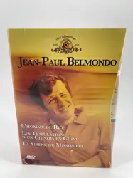 dvd collection jean - paul belmondo - coffret 3 dvd