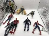 lot 8 figurines marvel spiderman