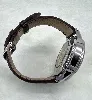 montre automatique seiko presage 4r57-00t0 cadran ivoire et bracelet rochet en cuir marron embossé crocodile