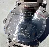 montre gucci g-chrono 101.2, mouvement quartz, boîtier et bracelet en acier