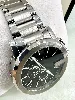 montre gucci g-chrono 101.2, mouvement quartz, boîtier et bracelet en acier