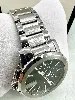 montre gucci g-chrono 101.2, mouvement quartz, boîtier et bracelet en acier