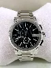 montre gucci g-chrono 101.2, mouvement quartz, boîtier et bracelet en acier