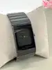 montre rado diastar vintage en céramique noire mouvement quartz référence 111.0348.3