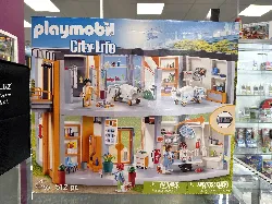 playmobil 70190 - hôpital aménagé