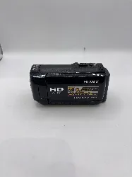 sony handycam hdr - cx105e - caméscope - 1080i - 2.36 mp - 10x zoom optique - carl zeiss - flash 8 go - carte flash - rouge