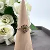 2998350 bague sertie d’oxydes multicolores t52