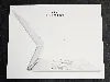 apple magic keyboard - clavier et étui - avec trackpad - rétroéclairé - apple smart connector - azerty - français - blanc - pour 1