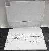 apple magic keyboard - clavier et étui - avec trackpad - rétroéclairé - apple smart connector - azerty - français - blanc - pour 1