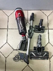 aspirateur balai rowenta x-force flex 11.60 rh9877wo 2-en-1 rouge/gris