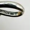 bracelet en argent maille palmier l20,5cm argent 925 millième (22 ct) 28,8 g