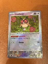 carte pokémon hoothoot 077/131 pokéball