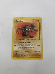 carte pokémon racaillou 47/62