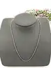 chaîne en argent maille singapour l43,5cm argent 925 millième (22 ct) 2,61g