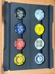 lot de 8 bouchons de champagne le brun servenay