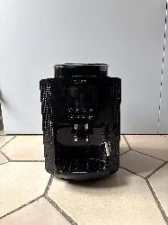 machine à café automatique krups yy4147fd espresso broyeur et mousseur à lait noir