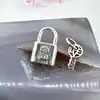 pandora charm argent pendant cadenas et clé argent 925 millième (22 ct) 7,94g