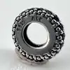 pandora charm espaceur orné de pierres bleues argent autre 1,01gt