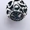 pandora charm parsemé de coeurs argent 925 millième (22 ct) 1,60g