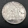 pièce 10 francs hercule 1967 argent 900 millième 25,00g