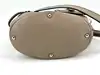 sac à bandoulière lancel premier flirt (1er flirt) en cuir taupe et noir