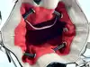 sac à bandoulière lancel premier flirt (1er flirt) en cuir taupe et noir
