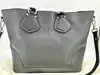 sac cabas lancel en cuir noir