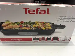 tefal plancha électrique xl, 8 personnes, thermostat réglable cb503813