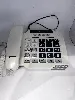 téléphone fixe senior amplifié 30db touches photo photophone 100 blanc geemarc
