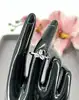 110847 bague fleur en quartz rose et oxyde rose argent 925 millième (22 ct) 2g
