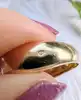 bague maille chaîne dont le maillon central mobile or 750 millième (18 ct) 13,41g