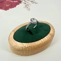 bague pandora spectaculaire halo ovale scintillant t52 argent 925 millième (22 ct) 2,63g