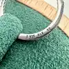 bague pandora spectaculaire halo ovale scintillant t52 argent 925 millième (22 ct) 2,63g