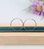 boucles d'oreilles créoles motifs limés or 750 millième (18 ct) 0,71g