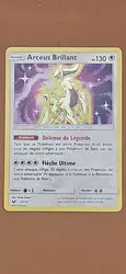 carte pokémon arceus brillant 57/73 sl3.5 légendes brillantes