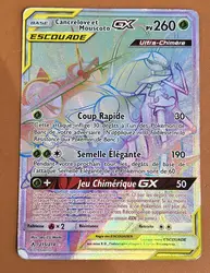carte pokemon cancrelove et mouscoto gx