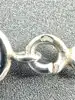 chaîne en argent grosse maille forçat l66cm argent 800 millième (19 ct) 27,43g