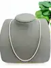 chaîne en argent maille forçat l50cm argent 800 millième (19 ct) 12,50g