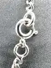 chaine en argent maille forçat l54cm argent 800 millième (19 ct) 8,74g