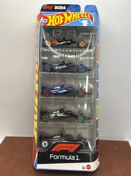 coffret de 5 voitures de course en métal à l’échelle 1/64 hot wheels formula 1