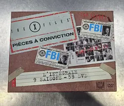 dvd the x - files - l'intégrale des 9 saisons - édition limitée
