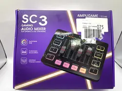 fifine ampli game sc3 gaming audio mixer