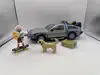 figurine playmobil back to the future delorean