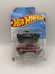 hot wheels - coffret 2 véhicules - coffret petites voitures - 3 ans et +