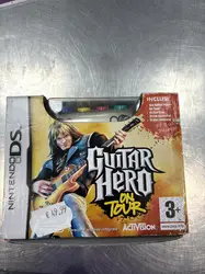 jeu ds guitar hero ds - guitar hero on tour! + hardware