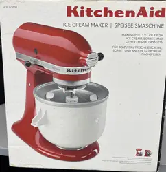 kitchenaid 5kica0wh - accessoire pour machine à glaces - pour robot ménager - pour artisan 5ksm150